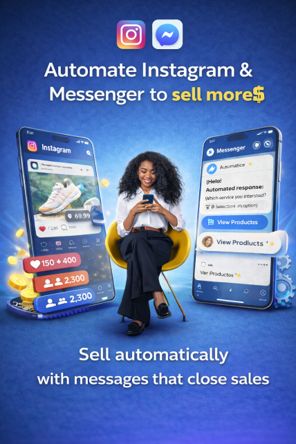 Promocion Instagram y Messenger