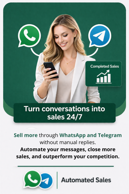 Promocion WhatsApp y Telegram